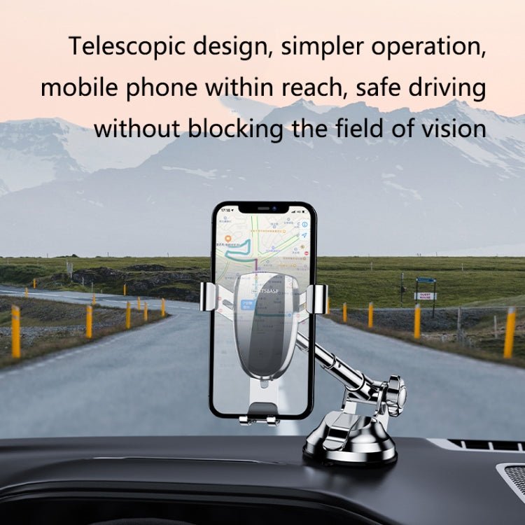 OATSBASF 03513 Phone Car Magnetic Telescopic Bracket Suction Cup Type Navigation Mobile Phone Bracket, 03513 - ORIWHIZ