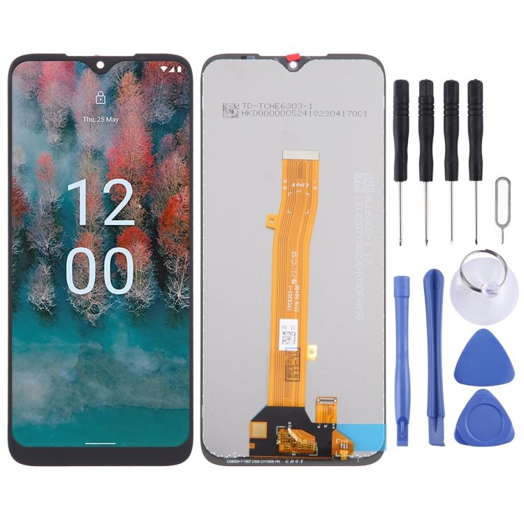OEM LCD Screen For Nokia C12 with Digitizer Full Assembly, For Nokia C12 - ORIWHIZ