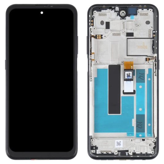OEM LCD Screen For Nokia X100 Digitizer Full Assembly with Frame, For Nokia X100 - ORIWHIZ