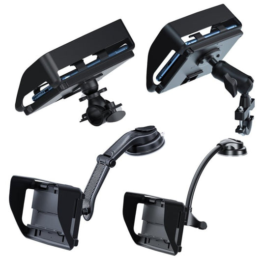 Off - road Car Sun Visor Mobile Phone Navigation Bracket, Classic Handle Type, Universal Adjustment Handle Type, Instrument Panel Jointst Type, Instrument Panel Hose Type - ORIWHIZ