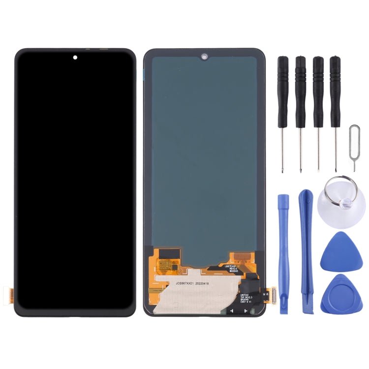 OLED Material LCD Screen and Digitizer Full Assembly For Xiaomi Redmi K40/Redmi K40 Pro/Redmi K40 Pro+/11i/11X/11X Pro/Poco F3/Black Shark 4/Black Shark 4 Pro/Black Shark 4S/Black Shark 4S Pro, For Xiaomi Redmi K40 - ORIWHIZ