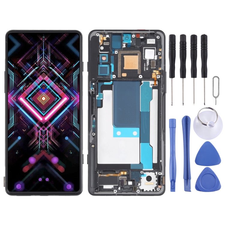 OLED Material LCD Screen and Digitizer Full Assembly With Frame for Xiaomi Redmi K40 Gaming M2012K10C M2104K10AC, For Xiaomi Redmi K40 Gaming - ORIWHIZ