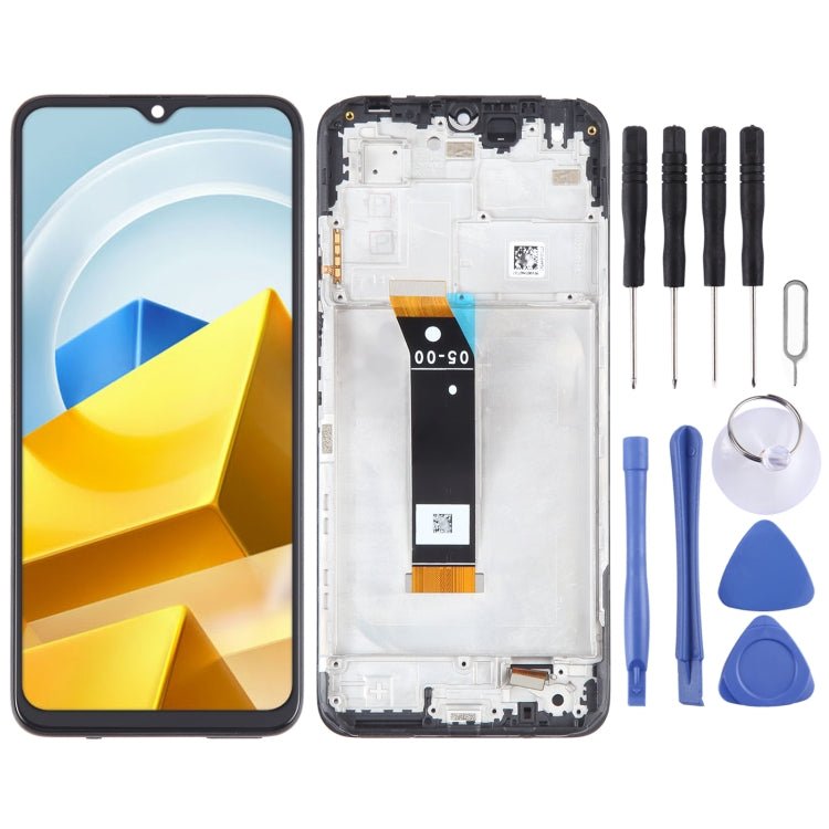 OLED Material LCD Screen For Digitizer Full Assembly with Frame, For Xiaomi Redmi Note 11 4G, For Xiaomi Poco M4 Pro 4G, For Xiaomi Redmi Note 11S 4G, For Xiaomi Redmi Note 10 Pro 4G, For Xiaomi Redmi Note 10 Pro Max, For Xiaomi Redmi Note 10 Pro India... - ORIWHIZ