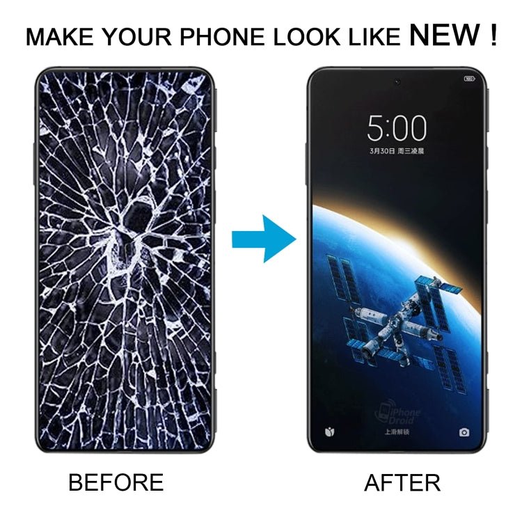 OLED Material LCD Screen with Digitizer Full Assembly, For Xiaomi Black Shark 5 RS, For Xiaomi Black Shark 5 - ORIWHIZ