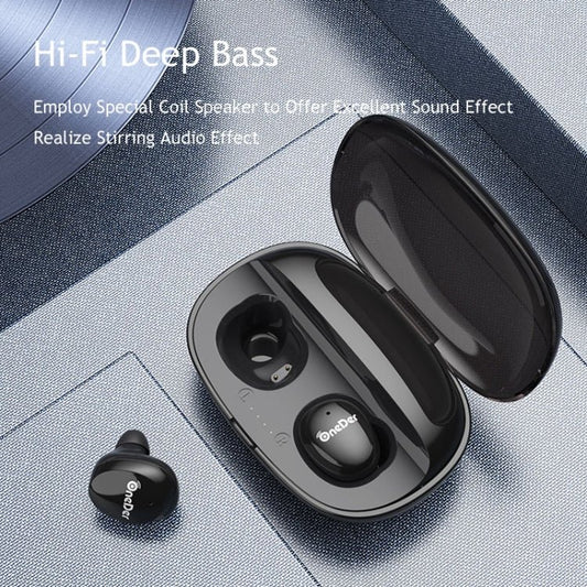 OneDer W12 Wireless Earphone with Waterproof IPX5 HD Stereo Sound TWS Bluetooth Earphone - ORIWHIZ