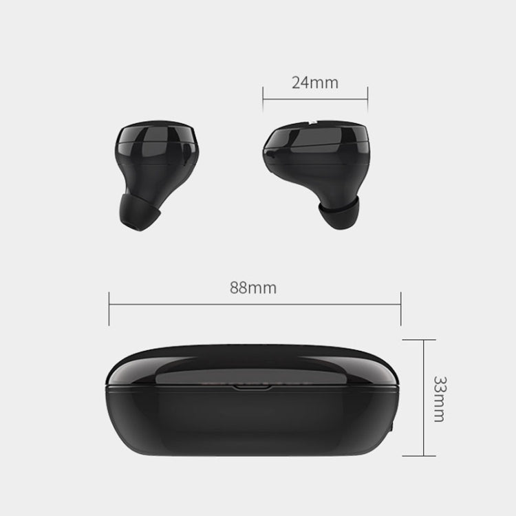 OneDer W12 Wireless Earphone with Waterproof IPX5 HD Stereo Sound TWS Bluetooth Earphone - ORIWHIZ