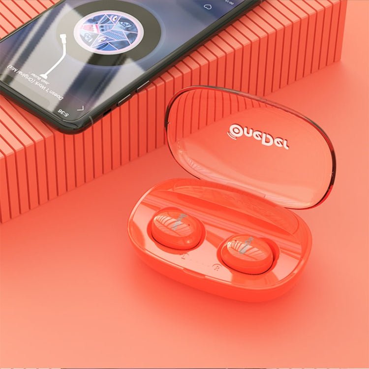 OneDer W12 Wireless Earphone with Waterproof IPX5 HD Stereo Sound TWS Bluetooth Earphone - ORIWHIZ
