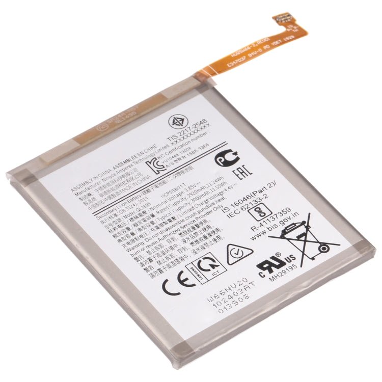 Original 3000mAh QL1695 for Samsung Galaxy A01 SM - A015 Li - ion Battery Replacement, For Samsung Galaxy A01 - ORIWHIZ