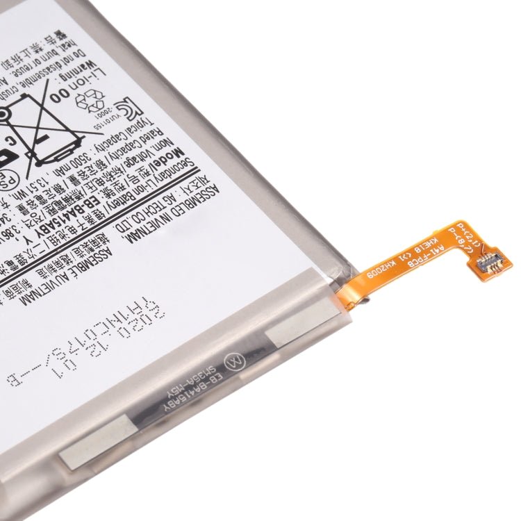 Original 3500mAh EB - BA415ABYY for Samsung Galaxy A41 SM - A415 Li - ion Battery Replacement, For Samsung Galaxy A41 - ORIWHIZ