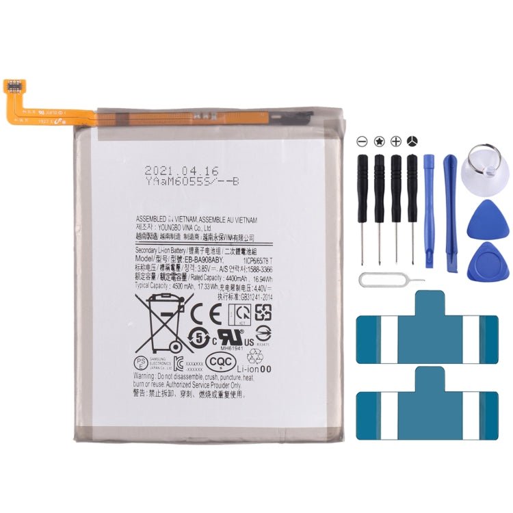 Original 3700mAh EB - BA908ABY for Samsung Galaxy A90 5G SM - A908 Li - ion Battery Replacement, For Samsung Galaxy A90 5G - ORIWHIZ