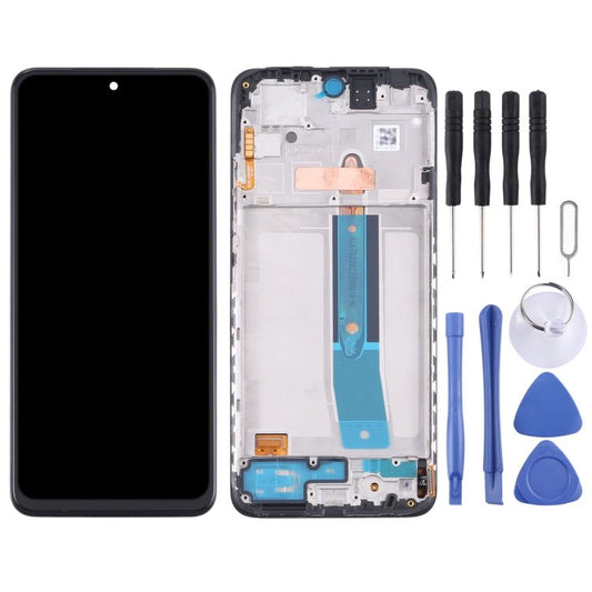 Original AMOLED LCD Screen and Digitizer Full Assembly with Frame for Xiaomi Redmi Note 11 4G 2201117TG, For Xiaomi Redmi Note 11 4G 2201117TG (Original) - ORIWHIZ