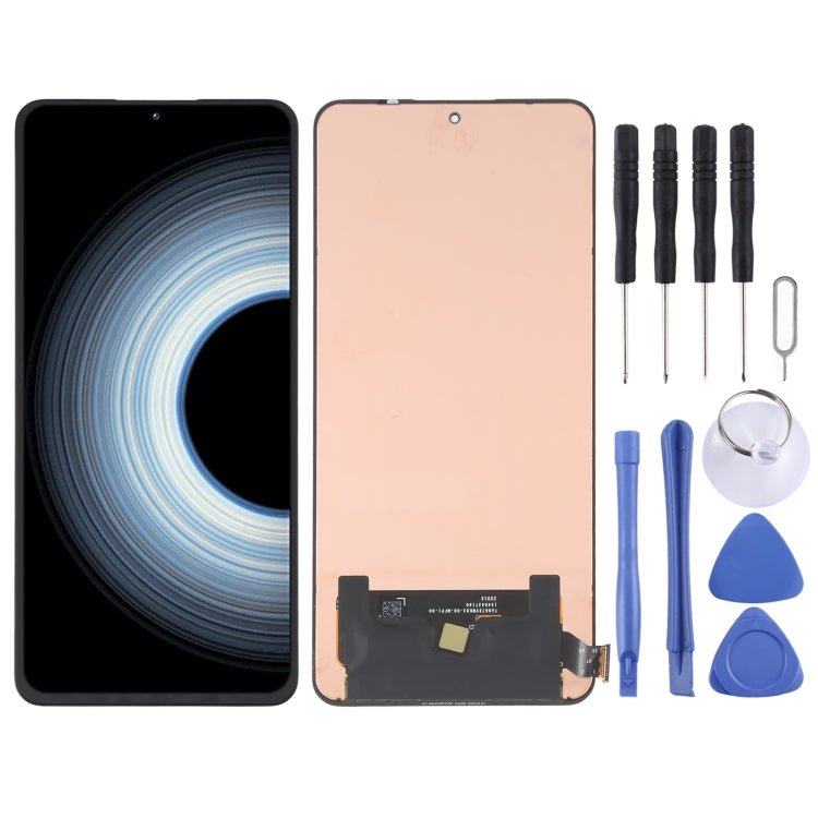 Original AMOLED LCD Screen For Xiaomi Redmi K50 Ultra / 12T / 12T Pro with Digitizer Full Assembly, For Xiaomi Redmi K50 Ultra / 12T / 12T Pro (Original) - ORIWHIZ