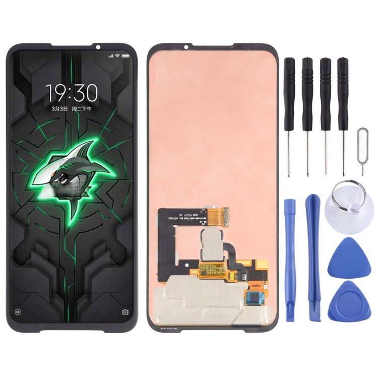 Original AMOLED Material LCD Screen and Digitizer Full Assembly for Xiaomi Black Shark 3 Pro, For Xiaomi Black Shark 3 Pro(Original) - ORIWHIZ