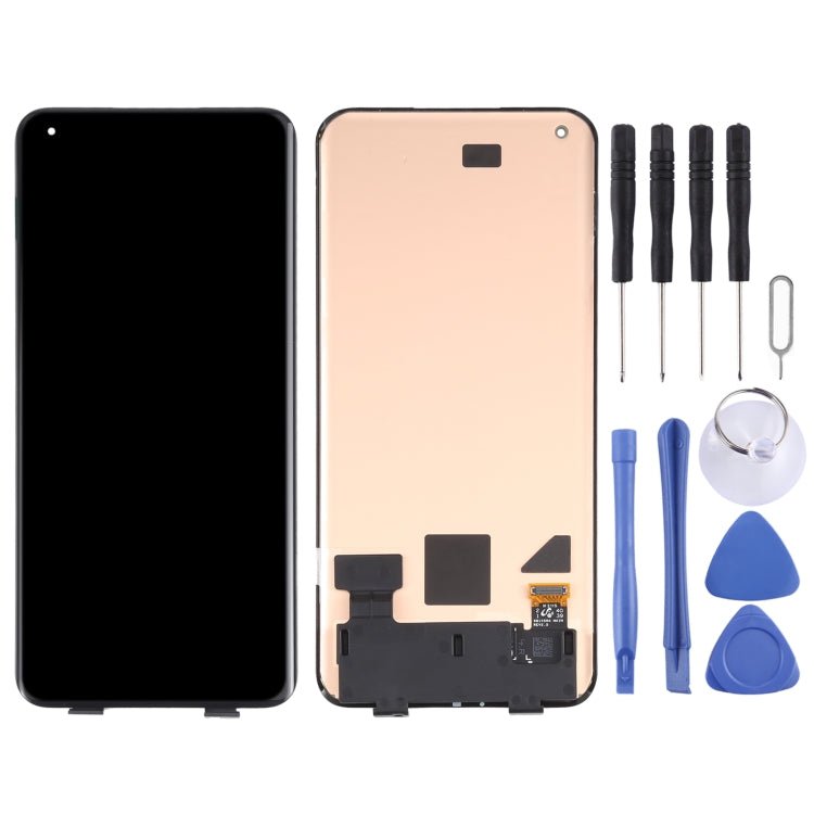Original AMOLED Material LCD Screen and Digitizer Full Assembly for Xiaomi Mi 11 Ultra / Mi 11 Pro M2102K1G M2102K1C M2102K1AC, For Xiaomi Mi 11 Ultra(Original) - ORIWHIZ