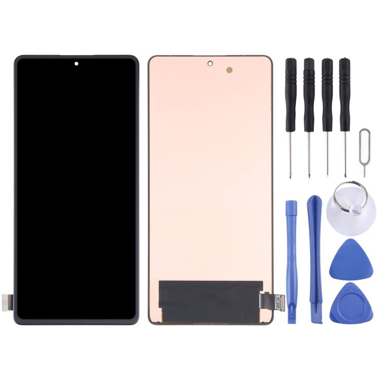 Original AMOLED Material LCD Screen and Digitizer Full Assembly for Xiaomi Poco F3 GT MZB09C6IN M2104K10I, For Xiaomi Poco F3 GT (Original) - ORIWHIZ