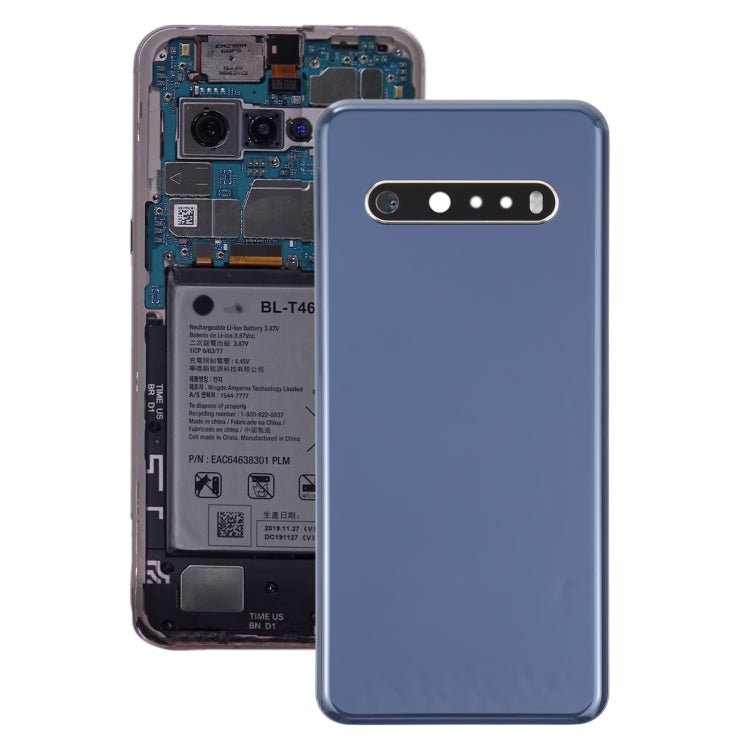 Original Back Battery Cover for LG V60 ThinQ 5G LM - V600, For LG V60 ThinQ 5G - ORIWHIZ