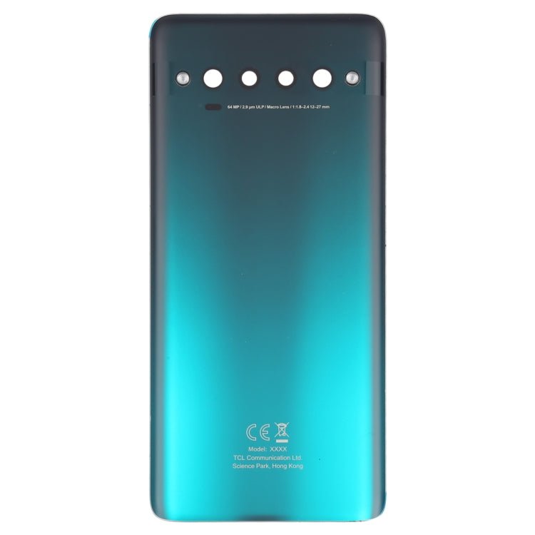Original Battery Back Cover for TCL 10 Pro T799B T799H, For TCL 10 Pro (Green), For TCL 10 Pro (Grey) - ORIWHIZ