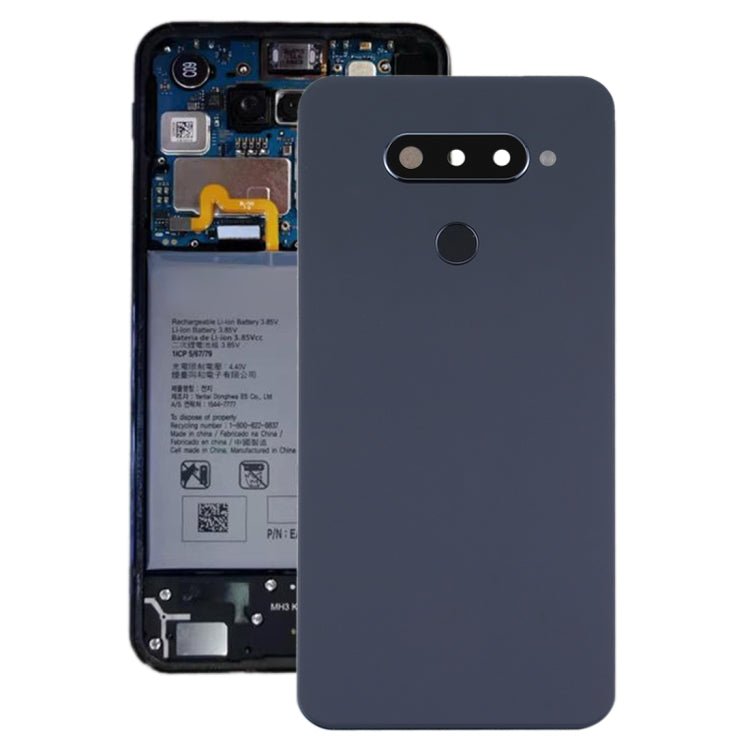 Original Battery Back Cover with Camera Lens Cover for LG Q70 / LM - Q730N(KR Version), For LG Q70(Original) - ORIWHIZ