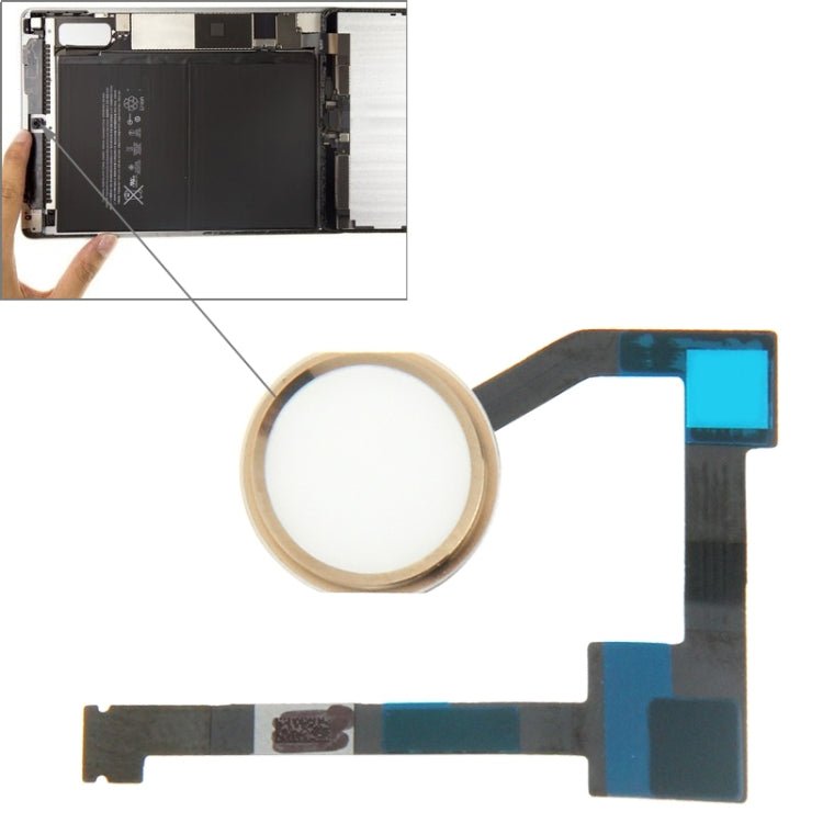 Original Home Button Flex Cable for iPad Air 2 / 6, For iPad Air 2, For Apple iPad Air 2 / 6 - ORIWHIZ