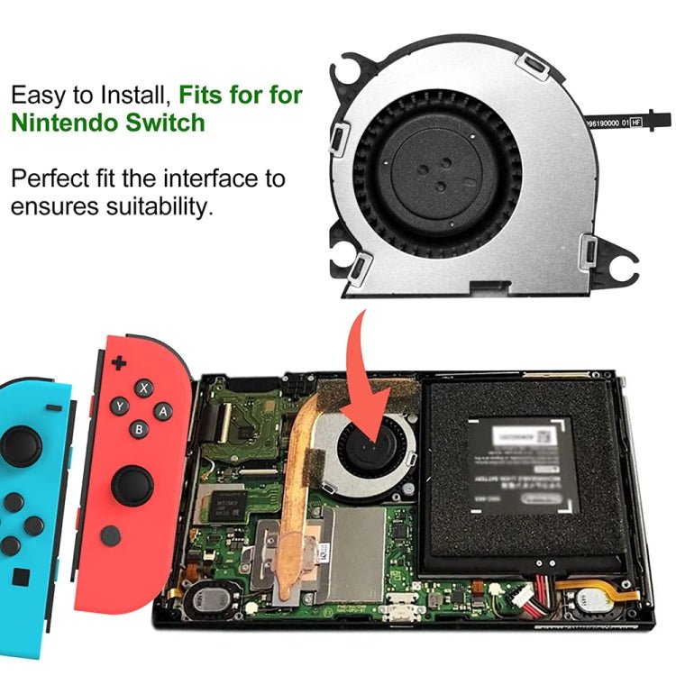 Original Inner Cooling Fan for Nintendo Switch, Cooling Fan - ORIWHIZ