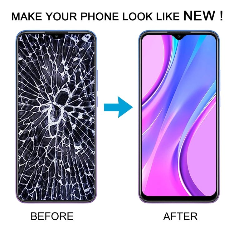 Original LCD Screen and Digitizer Full Assembly for Xiaomi Redmi 9 India Version M2006C3MII M2004C3MI, For Xiaomi Redmi 9 India - ORIWHIZ