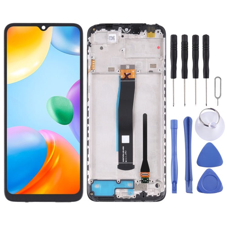 Original LCD Screen and Digitizer Full Assembly with Frame for Xiaomi Redmi 10C/Redmi 10 India/Poco C40, For Xiaomi Redmi 10C/Redmi 10 India/Poco C40(Original) - ORIWHIZ