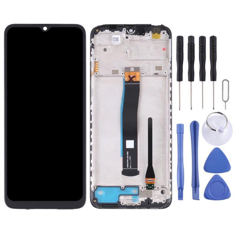 Original LCD Screen and Digitizer Full Assembly with Frame for Xiaomi Redmi 10C/Redmi 10 India/Poco C40, For Xiaomi Redmi 10C/Redmi 10 India/Poco C40(Original) - ORIWHIZ