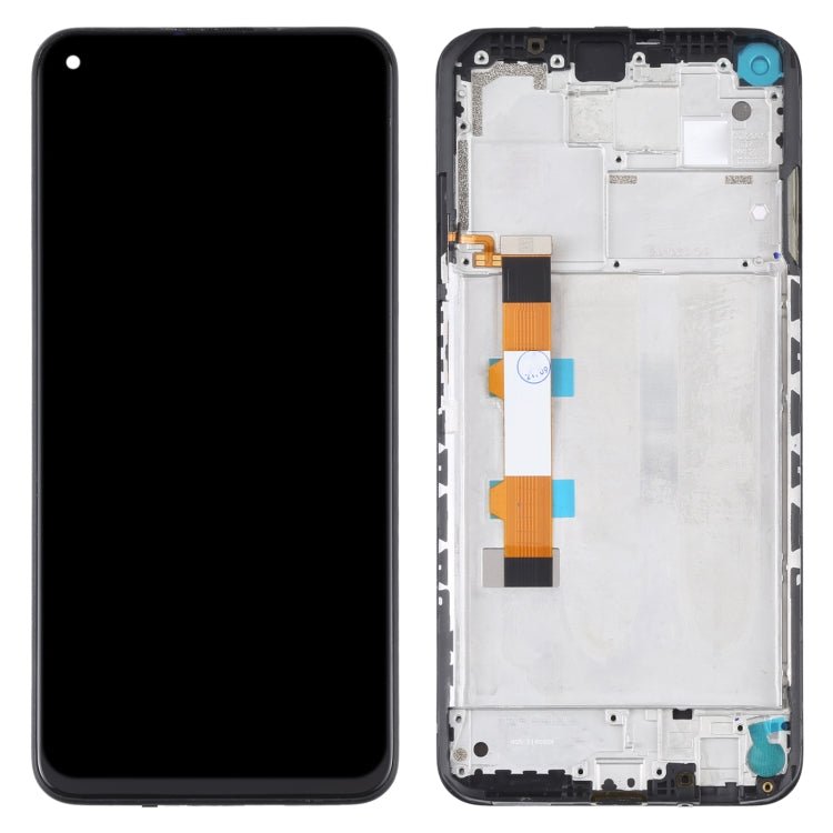 Original LCD Screen and Digitizer Full Assembly With Frame for Xiaomi Redmi Note 9 5G / Redmi Note 9T 5G M2007J22C, For Xiaomi Redmi Note 9 5G (Original) - ORIWHIZ