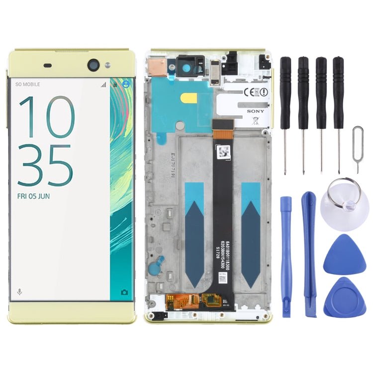 Original LCD Screen For Sony Xperia XA Ultra F3212 Digitizer Full Assembly with Frame, For Sony Xperia XA Ultra(Original) - ORIWHIZ