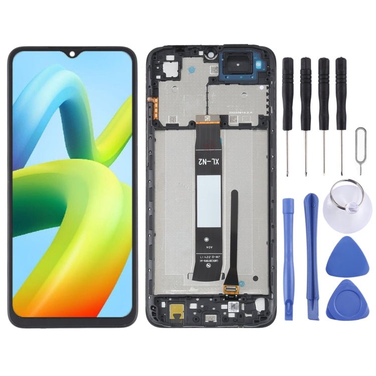 Original LCD Screen For Xiaomi Redmi A1 / A1+ Digitizer Full Assembly with Frame, For Xiaomi Redmi A1 / A1+ / A2 / A2+ (Original) - ORIWHIZ