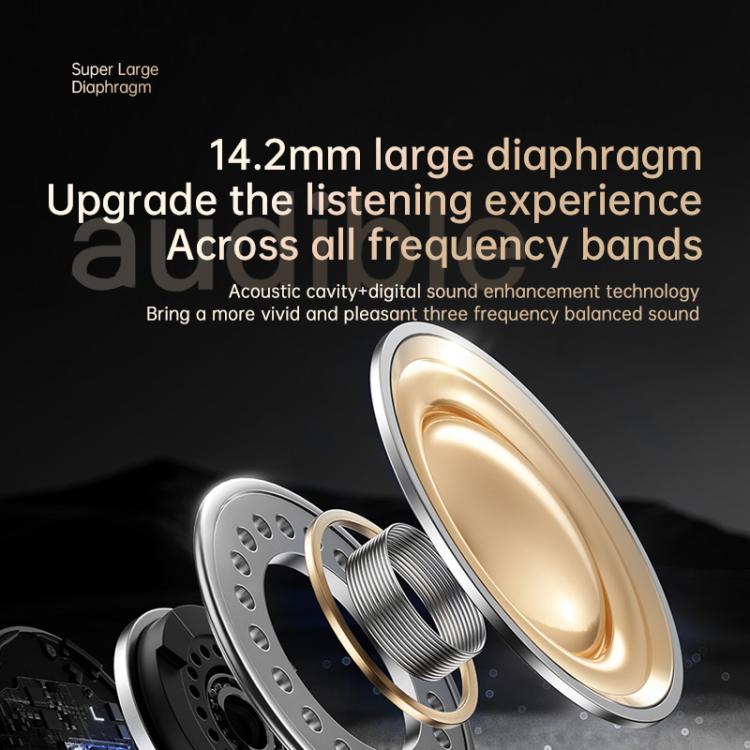 Original Lenovo EA305 Ear - mounted Digital Display True Wireless Bluetooth Earphones, EA305 - ORIWHIZ