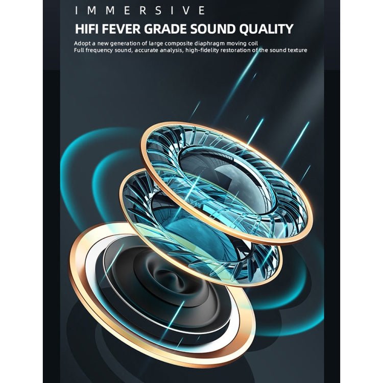 Original Lenovo XT80 TWS Game / Music Dual Mode Bluetooth Earphone with Breathing Light & Charging Box - ORIWHIZ