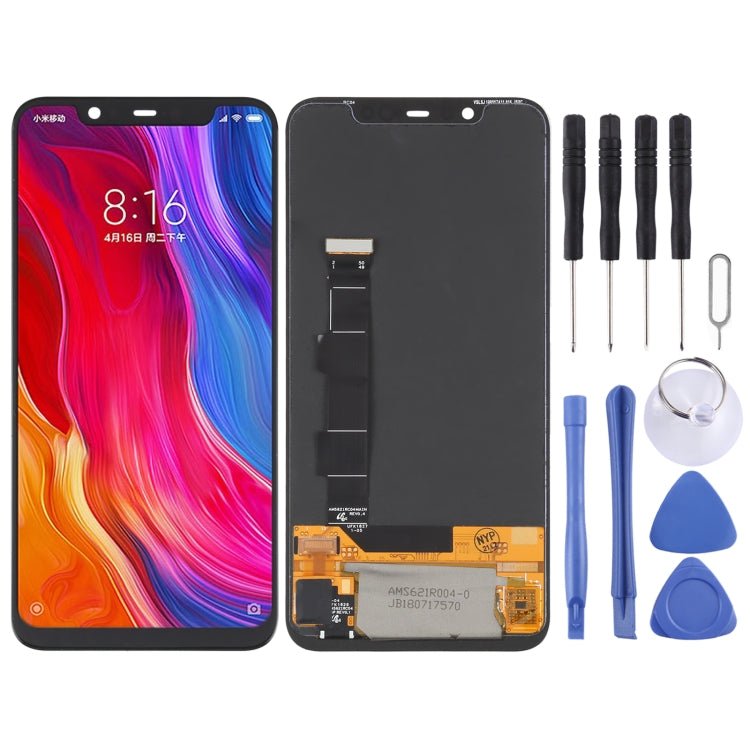 Original OLED LCD Screen For Xiaomi Mi 8 with Digitizer Full Assembly, For Xiaomi Mi 8(Original) - ORIWHIZ
