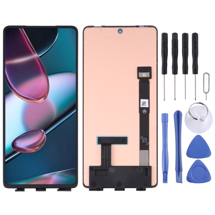 Original OLED Material LCD Screen and Digitizer Full Assembly For Motorola Edge X30, For Motorola Edge X30(Original) - ORIWHIZ