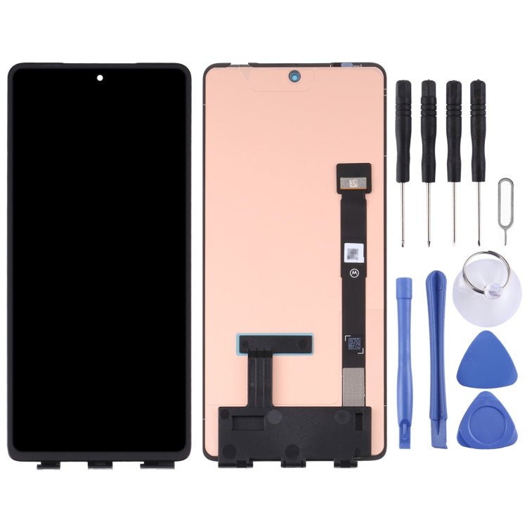 Original OLED Material LCD Screen and Digitizer Full Assembly For Motorola Edge X30, For Motorola Edge X30(Original) - ORIWHIZ