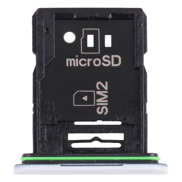 Original SIM Card Tray + SIM Card Tray / Micro SD Card Tray for Sony Xperia 10 III, For Sony Xperia 10 III(Original) - ORIWHIZ
