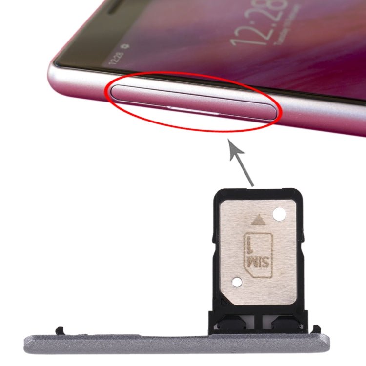 Original Single SIM Card Tray for Sony Xperia 10, For Xperia 10(Pink), For Xperia 10 - ORIWHIZ