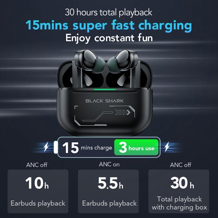 Original Xiaomi Black Shark Noise Reduction True Wireless Bluetooth Earphone - ORIWHIZ