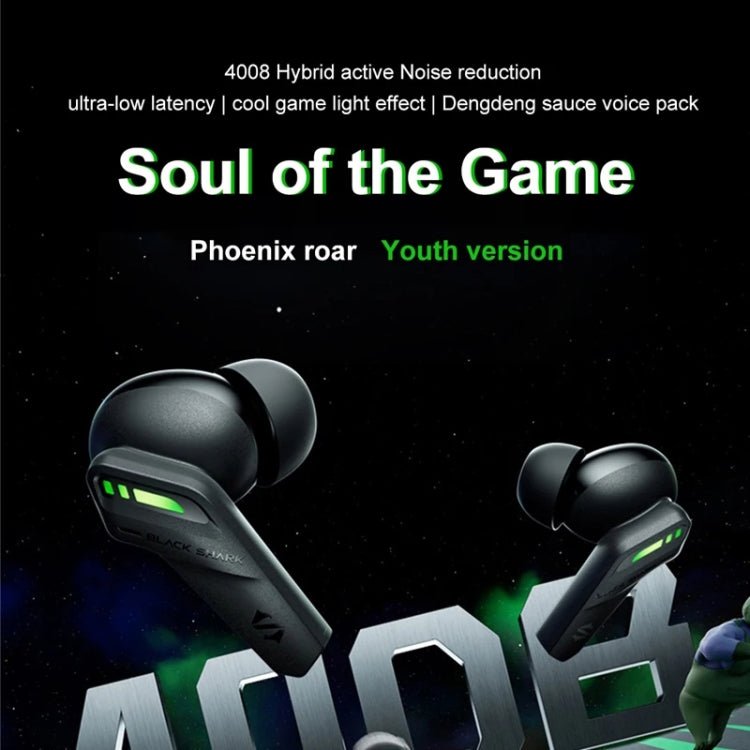Original Xiaomi Black Shark TWS True Wireless Bluetooth Earphone Youth Edition, Xiaomi Black Shark Youth Edition - ORIWHIZ