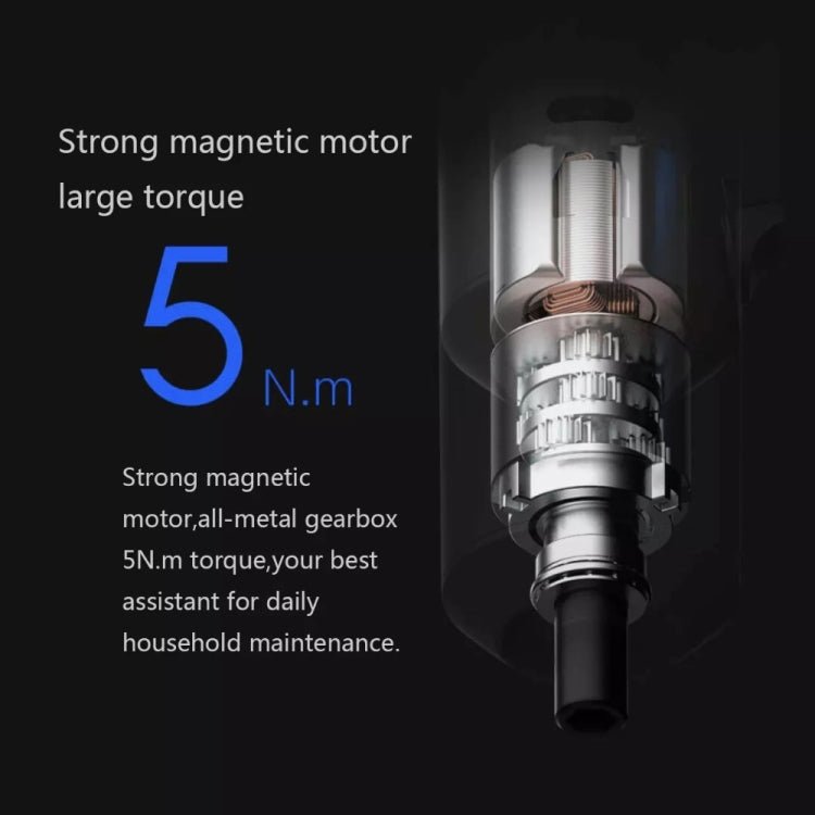 Original Xiaomi Mijia Cordless Rechargeable Screwdriver With 12 PCS S2 Screw Bits, With 12 PCS S2 Screw - ORIWHIZ