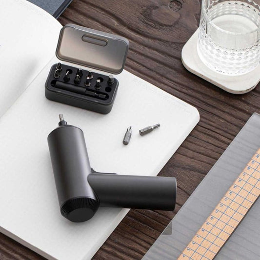 Original Xiaomi Mijia Cordless Rechargeable Screwdriver With 12 PCS S2 Screw Bits, With 12 PCS S2 Screw - ORIWHIZ