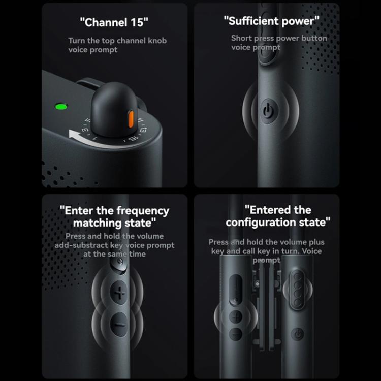 Original Xiaomi Walkie Talkie 3 Chat Version Support 1 - 5km Intercom Distance, APP Writing Frequency, Walkie Talkie 3 Chat Version - ORIWHIZConsumer ElectronicsHandheld Walkie TalkieWalkie Talkie