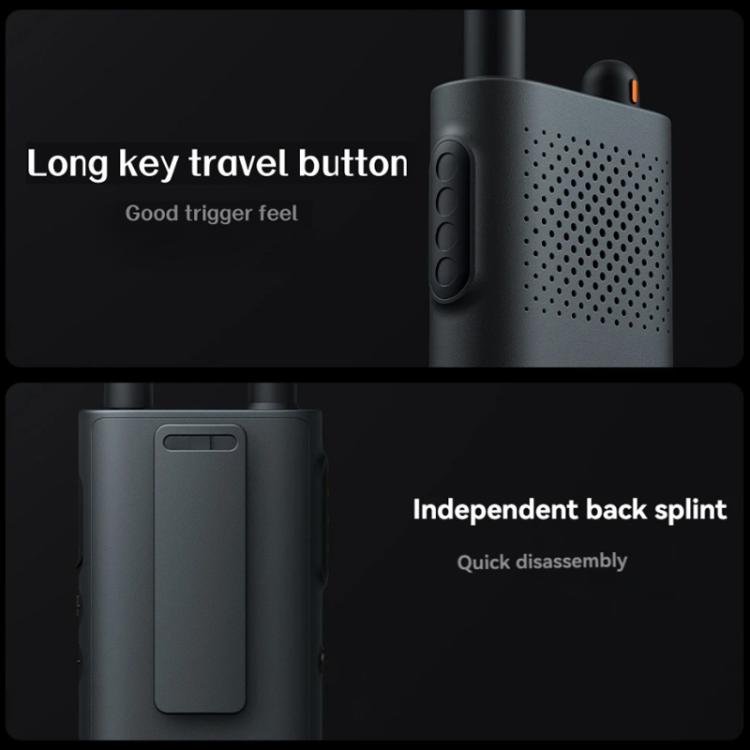 Original Xiaomi Walkie Talkie 3 Chat Version Support 1 - 5km Intercom Distance, APP Writing Frequency, Walkie Talkie 3 Chat Version - ORIWHIZConsumer ElectronicsHandheld Walkie TalkieWalkie Talkie