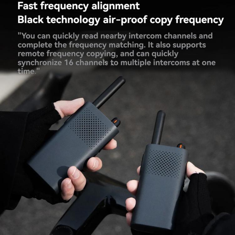 Original Xiaomi Walkie Talkie 3 Chat Version Support 1 - 5km Intercom Distance, APP Writing Frequency, Walkie Talkie 3 Chat Version - ORIWHIZConsumer ElectronicsHandheld Walkie TalkieWalkie Talkie