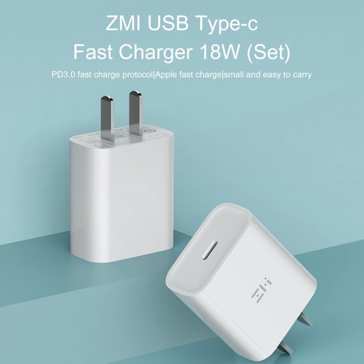 Original Xiaomi Youpin ZMI 20W Type - C / USB - C Quick Charger Power Adapter, US Plug - ORIWHIZ