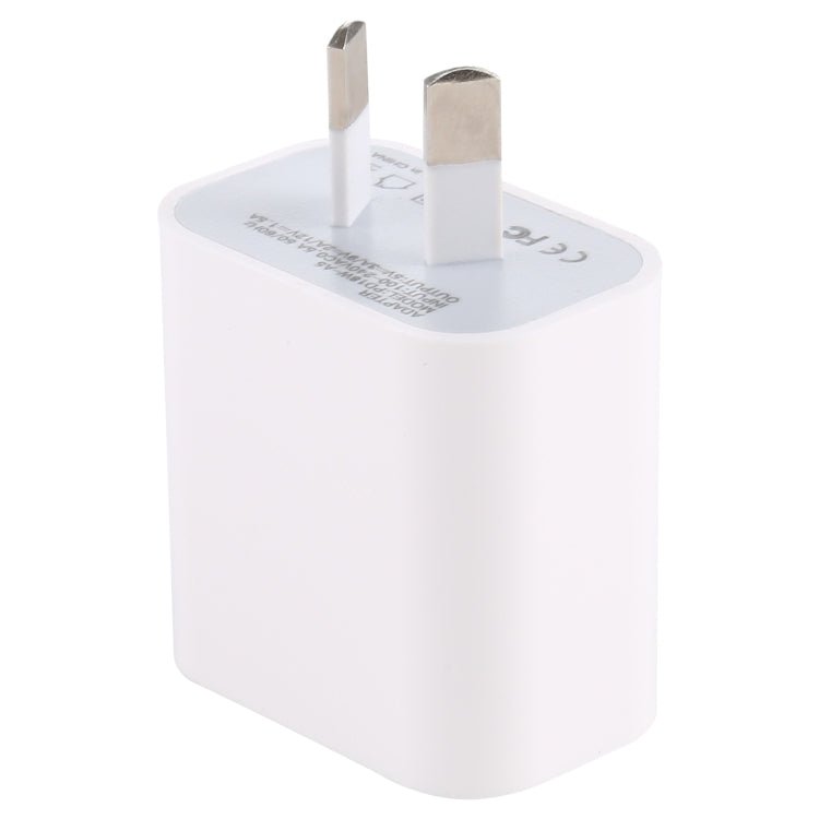 PD18W - A5 18W PD Power Adapter Wall Charger, AU Plug - ORIWHIZ