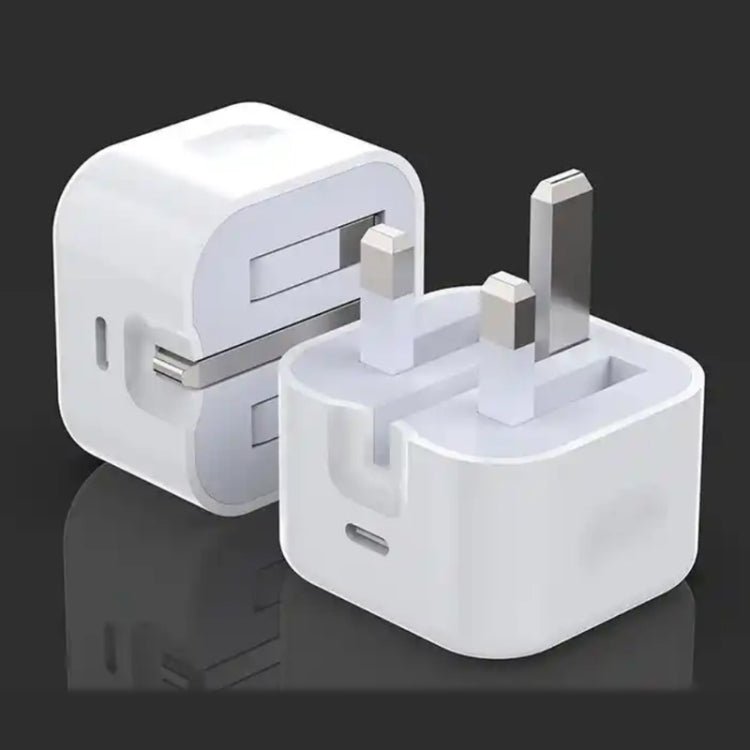 PD35W USB - C / Type - C Port Charger with 1m Type - C to Type - C Data Cable, UK Plug, UK Plug + Type - C Cable - ORIWHIZ
