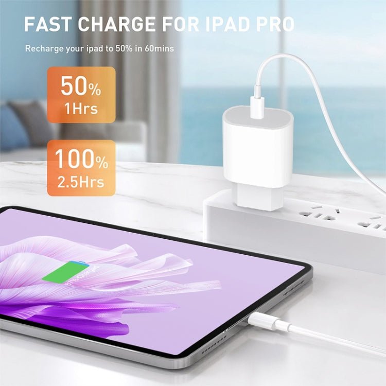 PD35W USB - C / Type - C Port Charger with 1m Type - C to Type - C Data Cable, US Plug, US Plug + Type - C Cable - ORIWHIZ
