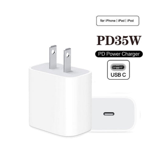 PD35W USB - C / Type - C Port Charger with 1m Type - C to Type - C Data Cable, US Plug, US Plug + Type - C Cable - ORIWHIZ