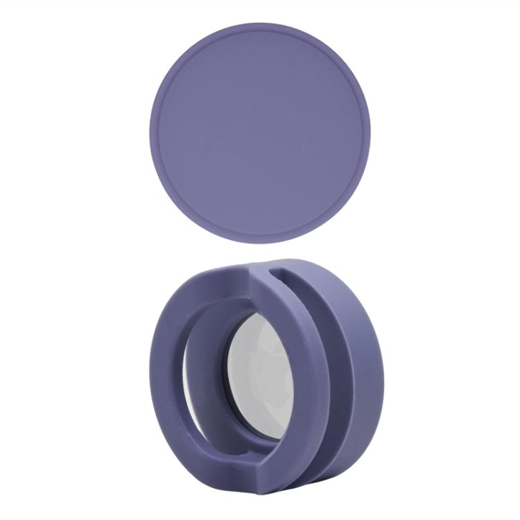 Pet Collar Anti - scratch Shockproof Silicone Case For AirTag, 35.9x35.9x19.2mm, 34.1x34.1x18.2mm - ORIWHIZ